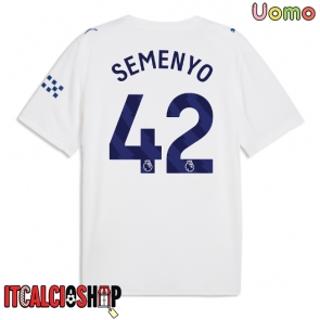 Manchester City Antoine Semenyo #42 Terza Maglia 2026-27 Manica Corta